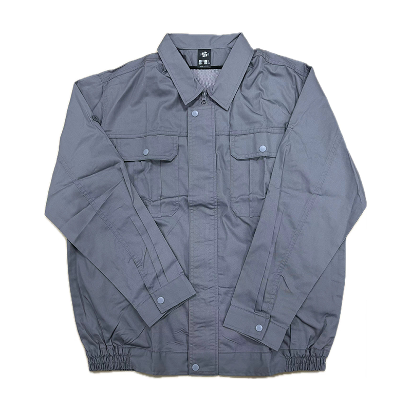 Dark gray long-sleeved air-conditioning suit (FQ-24T1)